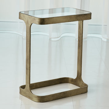 Saddle Table - Antique Gold