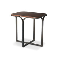 Wave Rectangular End Table