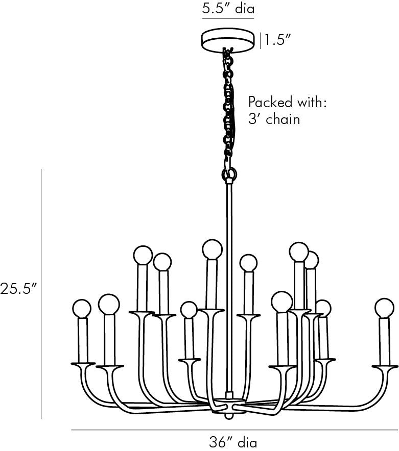 Breck Chandelier