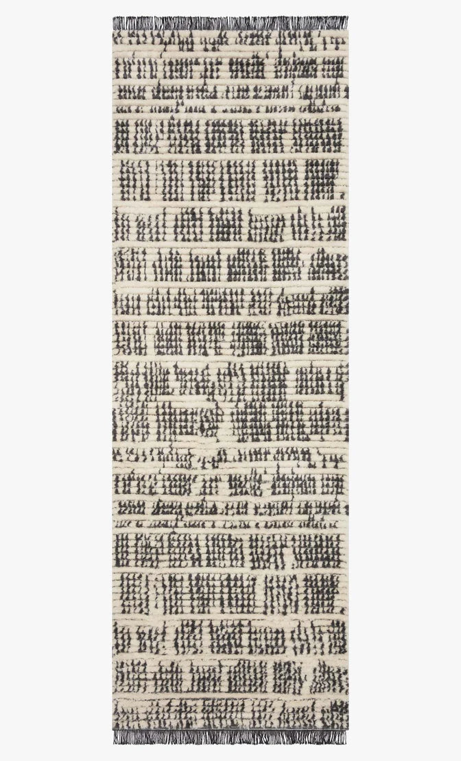 Alice 02 Cream/ Charcoal Area Rug