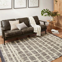 Alice 02 Cream/ Charcoal Area Rug