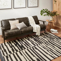 Alice 03 Cream/ Charcoal Area Rug