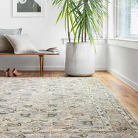 Beatty Light blue/ Multi Area Rug