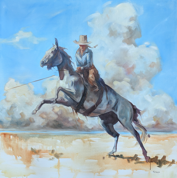 "Bull Shit" - Original Oil Painting