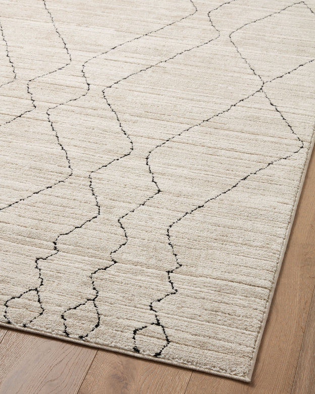 Darby Sand/ Charcoal Area Rug