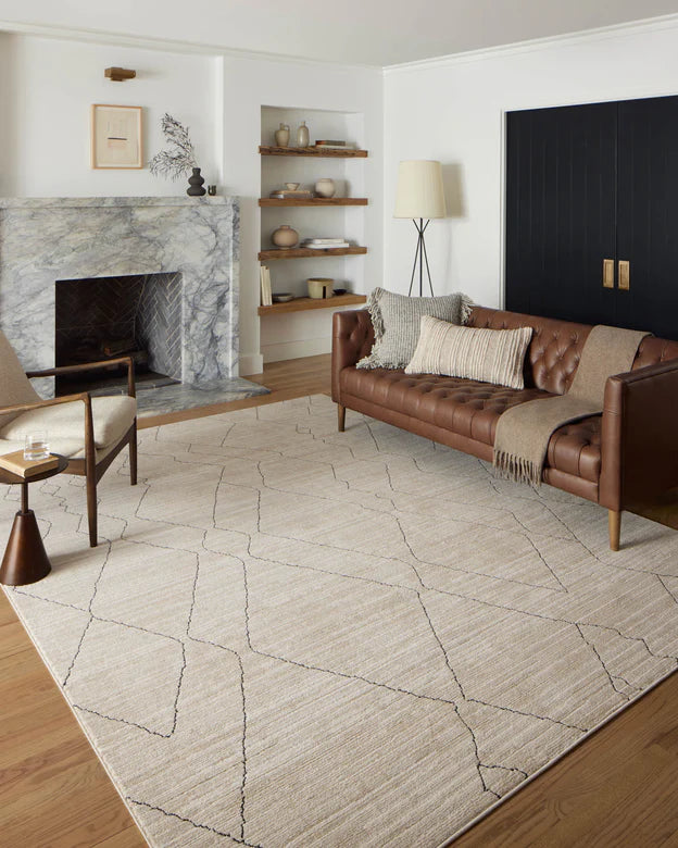 Darby Sand/ Charcoal Area Rug
