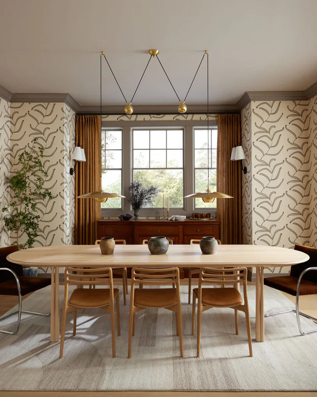 Elodie Natural/ Light Plum Area Rug