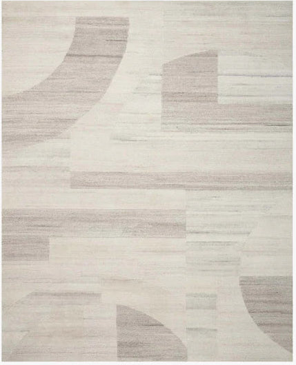 Elodie Natural/ Light Plum Area Rug