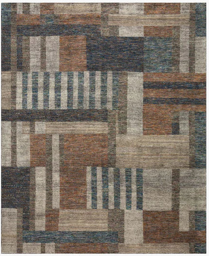Issey Denim/ Multi Area Rug