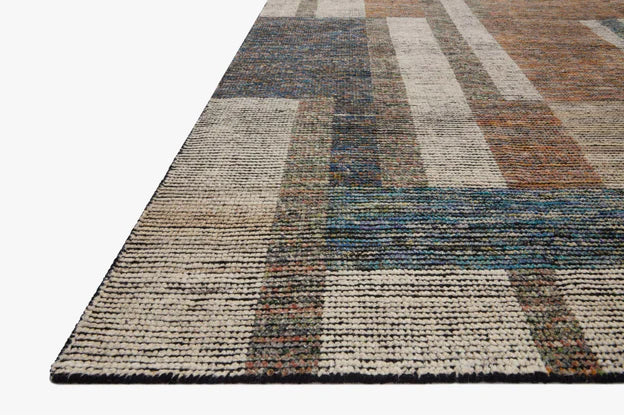Issey Denim/ Multi Area Rug