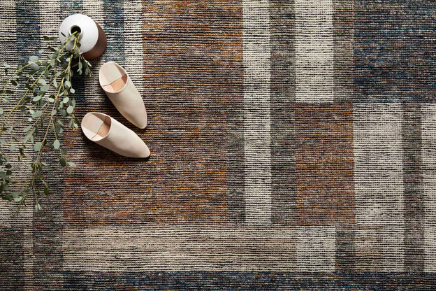 Issey Denim/ Multi Area Rug