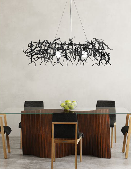 Little People Hanging lamp, Rectangular