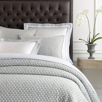 Lodi Silver Matelassé Coverlet - King Size