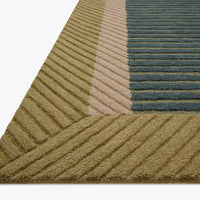 MDX-01 Green/ Multi Area Rug