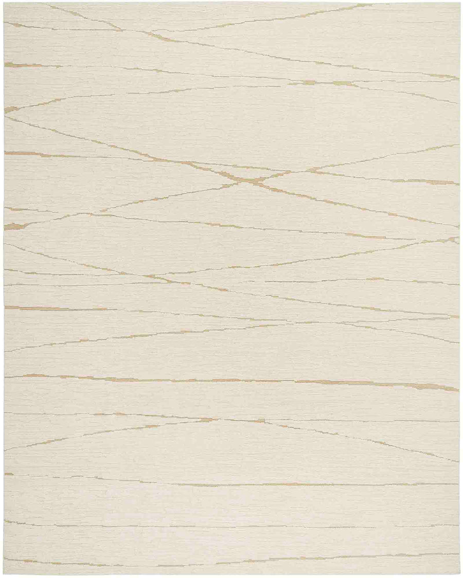 Nesrin PW Ivory Sand Area Rug - 9'x12'