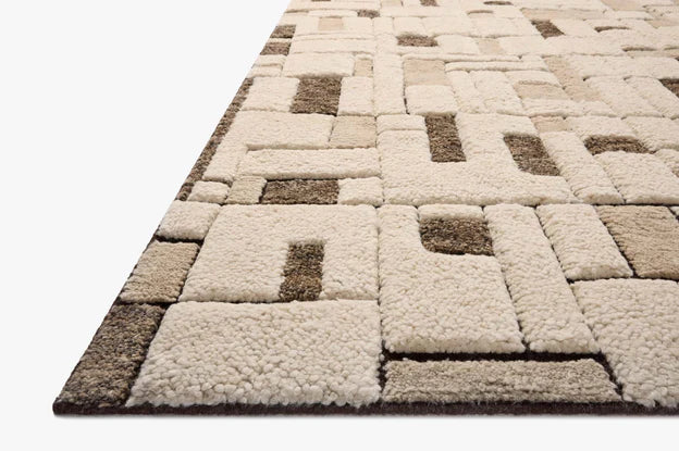 Octavia Coffee/ Natural Area Rug