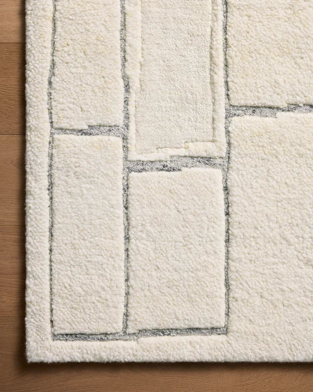 Octavia Ivory/ Slate Area Rug