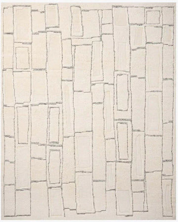 Octavia Ivory/ Slate Area Rug