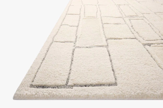 Octavia Ivory/ Slate Area Rug