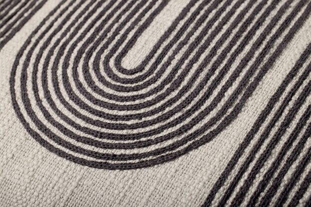 PBR0003 Black / Grey Pillow