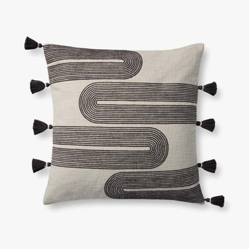 PBR0003 Black / Grey Pillow