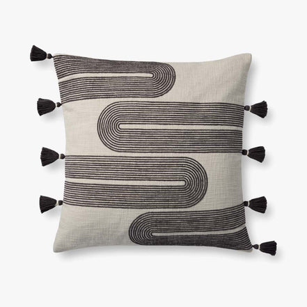 PBR0003 Black / Grey Pillow