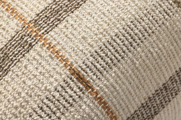 PLL0175 Ivory / Brown Pillow