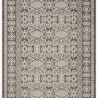 Rainier RAI-02 Pebble / Ivory Area Rug