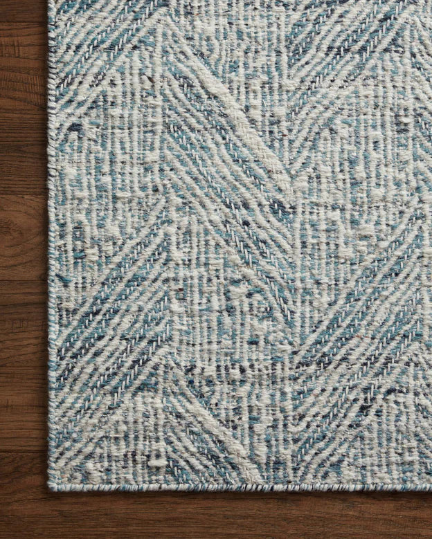 Raven Blue/ Ivory Area Rug