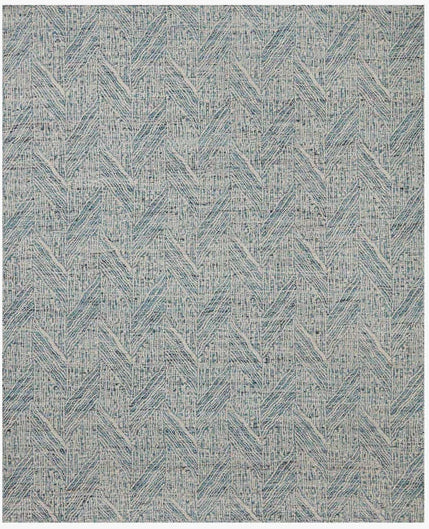 Raven Blue/ Ivory Area Rug