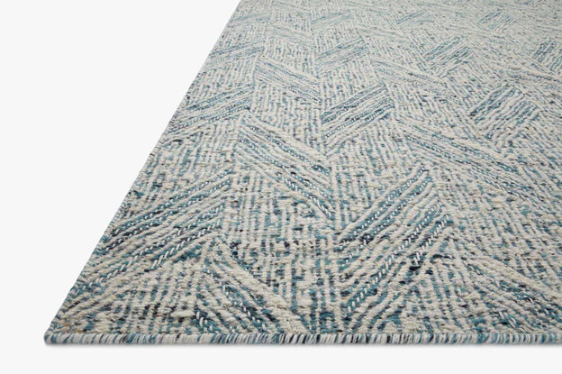 Raven Blue/ Ivory Area Rug
