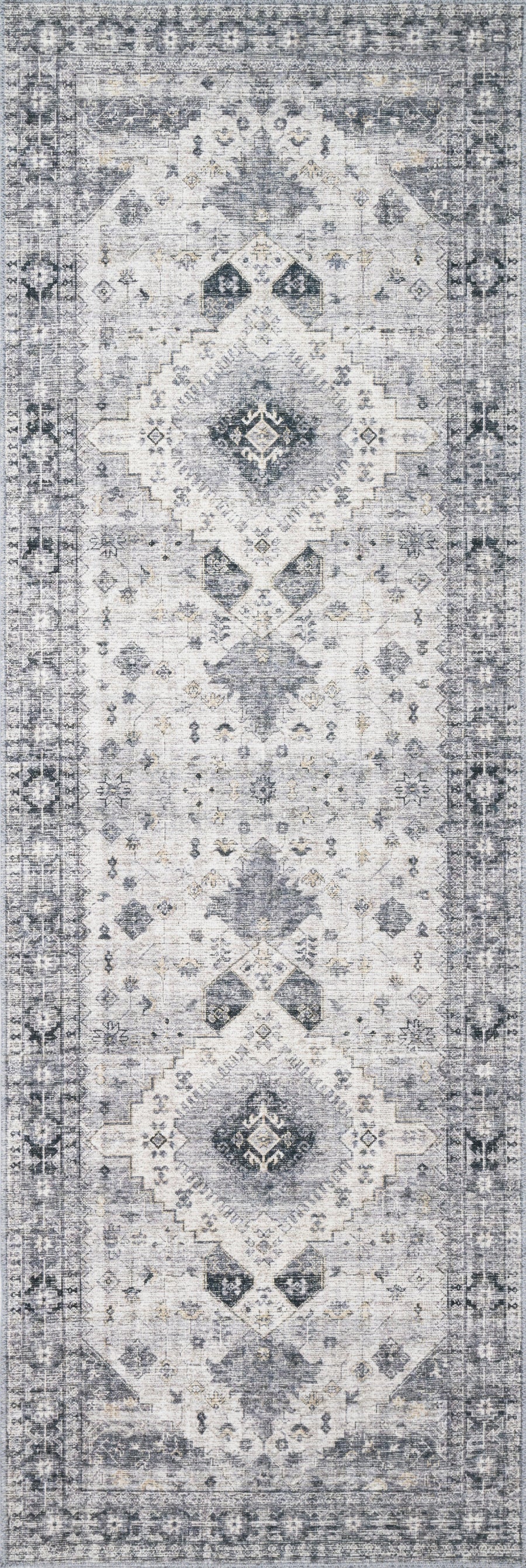 Sky Silver/ Grey Area Carpet - 9x10