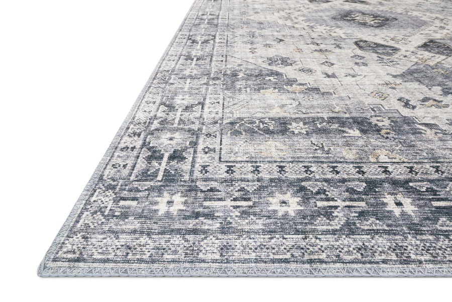 Sky Silver/ Grey Area Carpet - 9x10