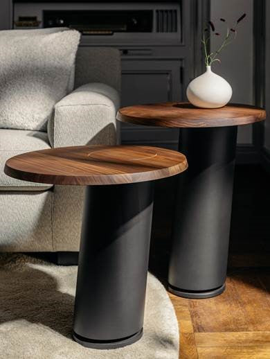 Loup Cylinder Side Table
