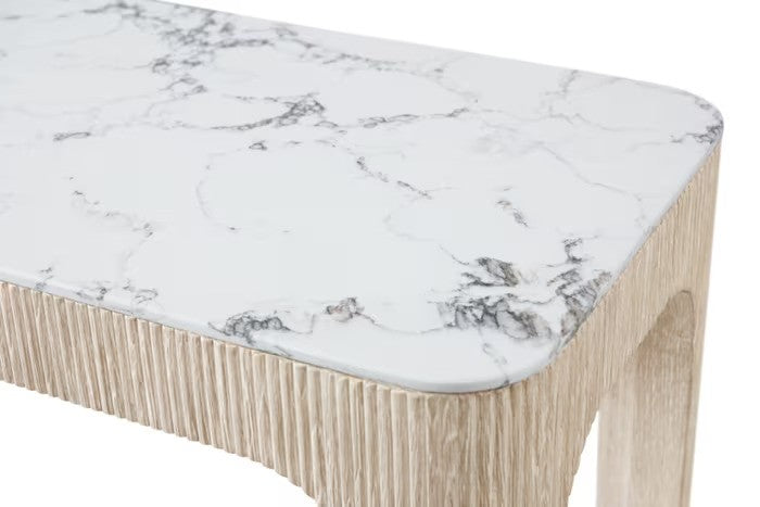 Horizon Quartz Console Table