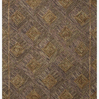 Var-04 Plum/Gold Area Rug