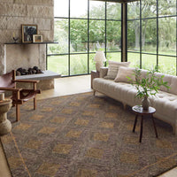Var-04 Plum/Gold Area Rug