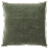Gehry Velvet/Linen Decorative Pillow
