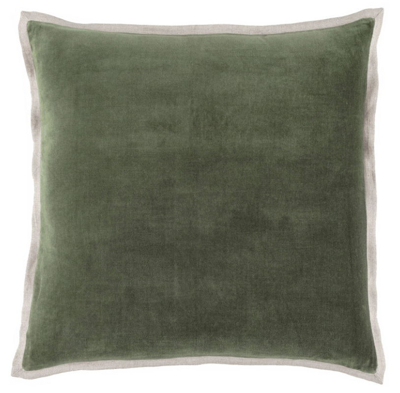 Gehry Velvet/Linen Decorative Pillow