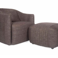 Viki Swivel Chair & Ottoman