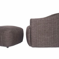 Viki Swivel Chair & Ottoman