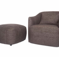 Viki Swivel Chair & Ottoman