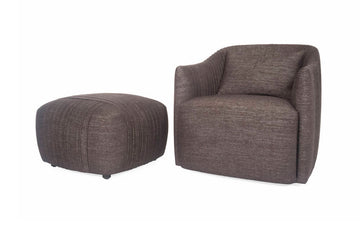 Viki Swivel Chair & Ottoman