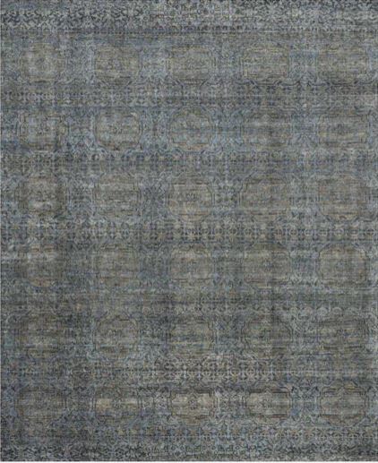 Amara Blue Gold Area Rug