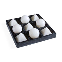 Como Black & White Tic-Tac-Toe Set