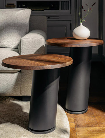 Loup Cylinder Side Table