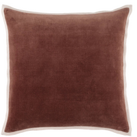 Gehry Velvet/Linen Decorative Pillow