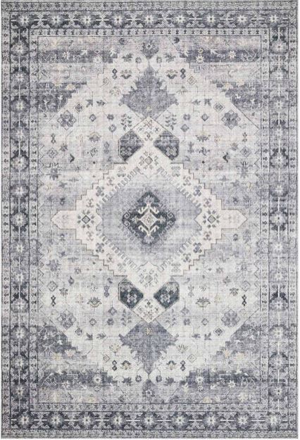 Skye Silver/ Grey Area Rug