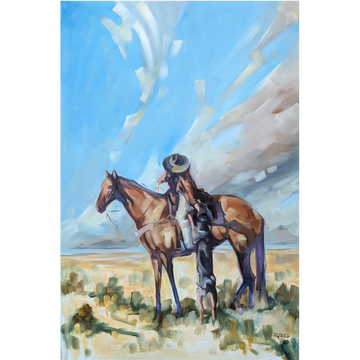 "The Gentle Bind" - Original Oil Painting