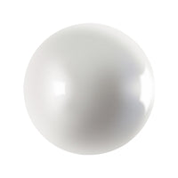 White ball sculpture.